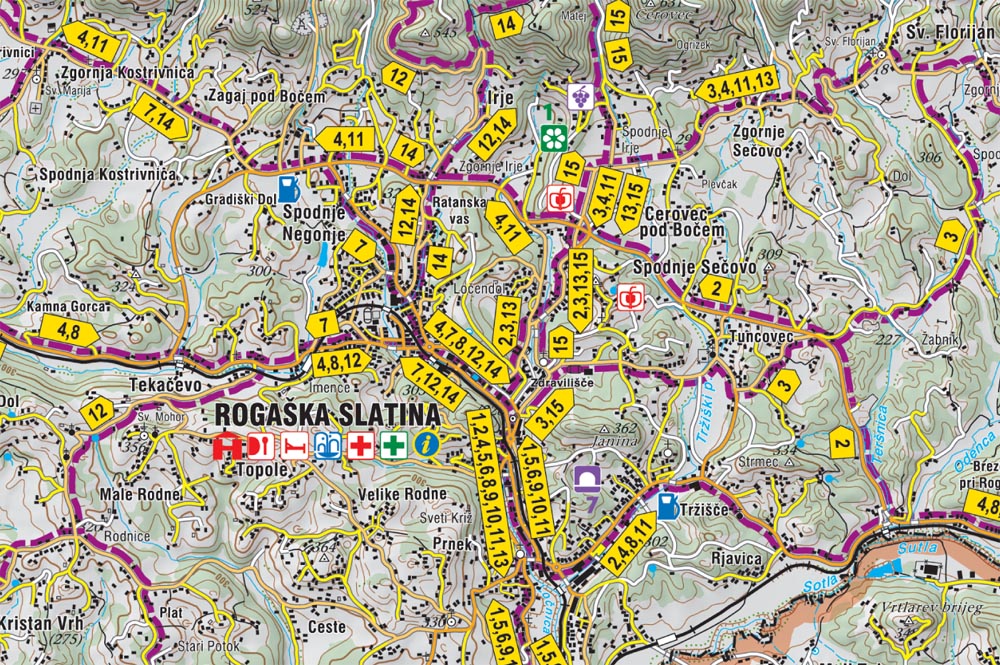 rogaška slatina karta Geodetski inštitut rogaška slatina karta